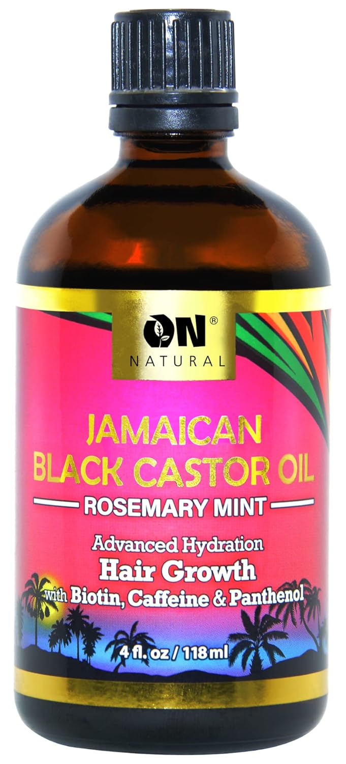 On Natural Jamaican Black Castor Oil – 4 oz - Beauty Exchange Beauty Supply