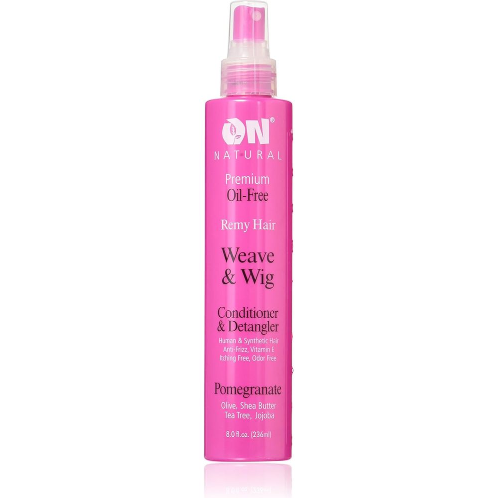 On Organic Premium Oil - Free Weave & Wig Spray – Pomegranate, Tangerine, Coco Lime – 8 fl oz - Beauty Exchange Beauty Supply