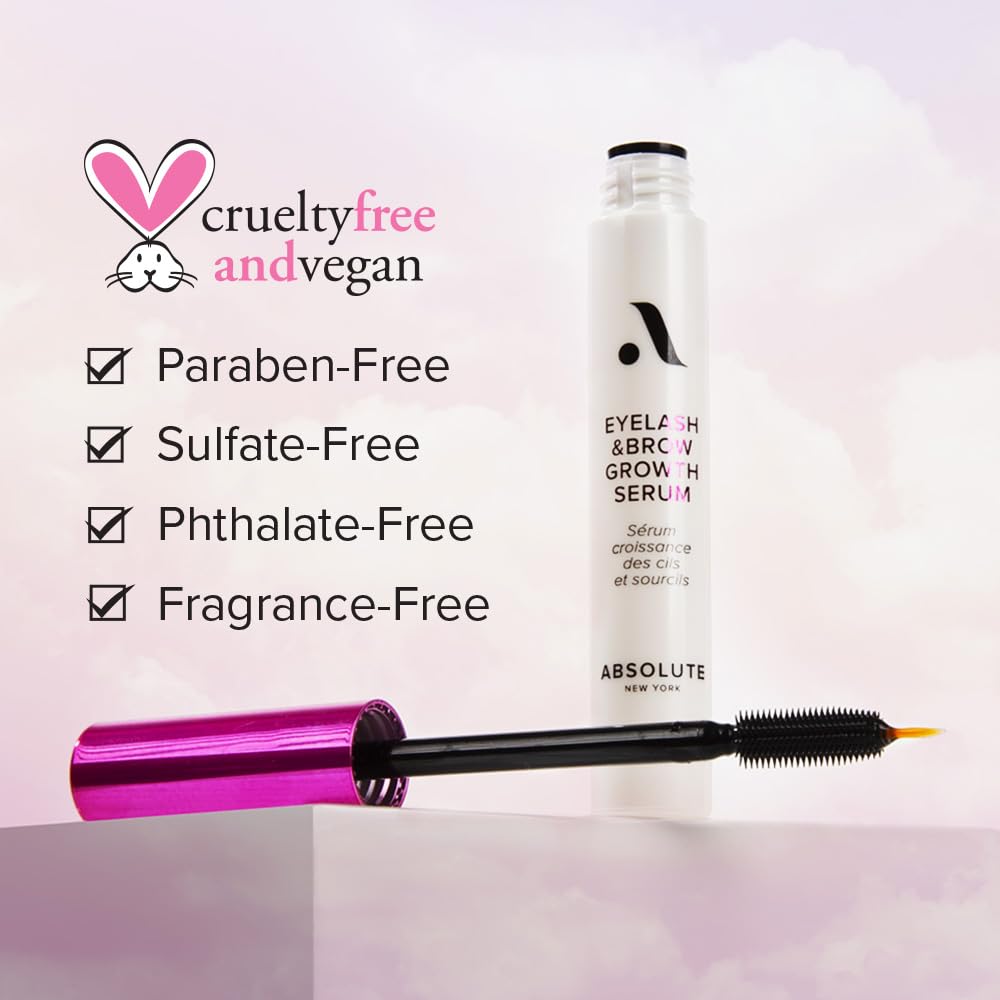 Absolute New York Eyelash & Brow Growth Serum - 9g