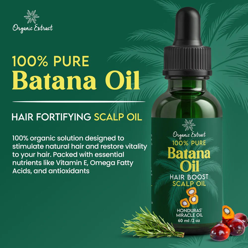 Organic Extract - Batana Oil for Hair Growth 2oz - Beauty Exchange Beauty Supply