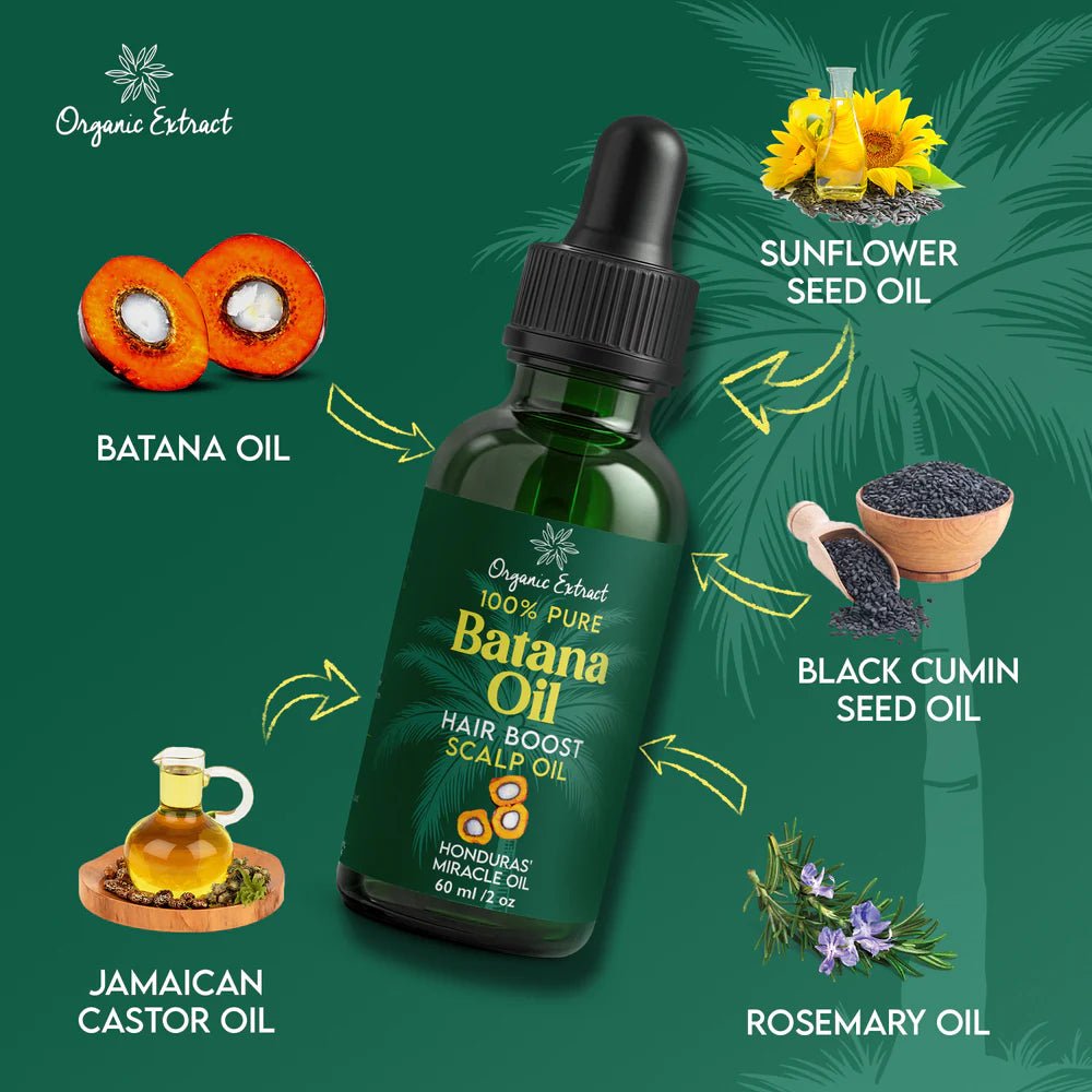 Organic Extract - Batana Oil for Hair Growth 2oz - Beauty Exchange Beauty Supply