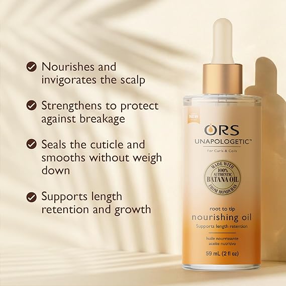 ORS Batana Oil Unapologetic Nourishing Oil - 2oz - Beauty Exchange Beauty Supply