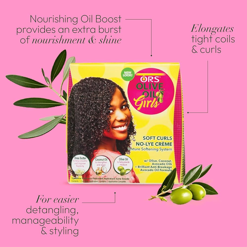ORS Girls Soft Curls Texture Softening Kit – 1 Ea - Beauty Exchange Beauty Supply