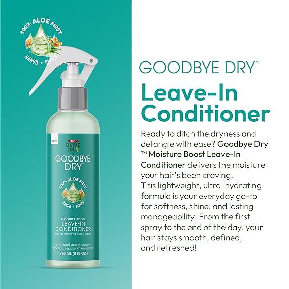 ORS Goodbye Dry Leave - In Conditioner – 8 fl oz - Beauty Exchange Beauty Supply