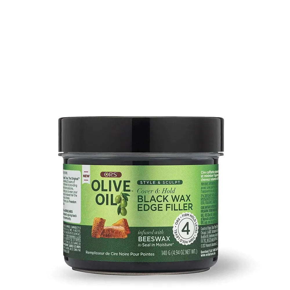 ORS Olive Oil Black Wax Edge Filler – 4.94oz - Beauty Exchange Beauty Supply