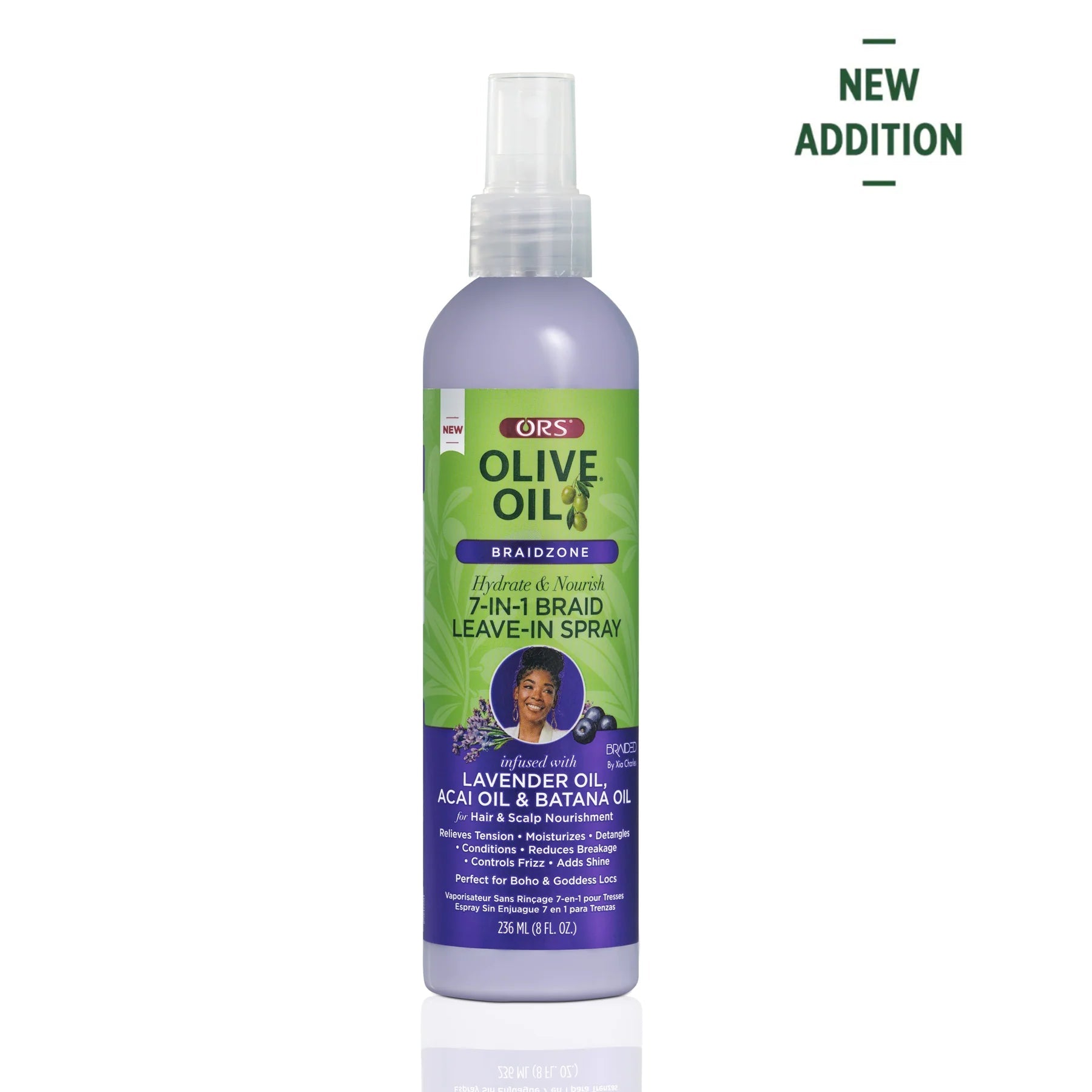 ORS Olive Oil Braidzone 7 - In - 1 Braid Leave In Spray – 8oz - Beauty Exchange Beauty Supply
