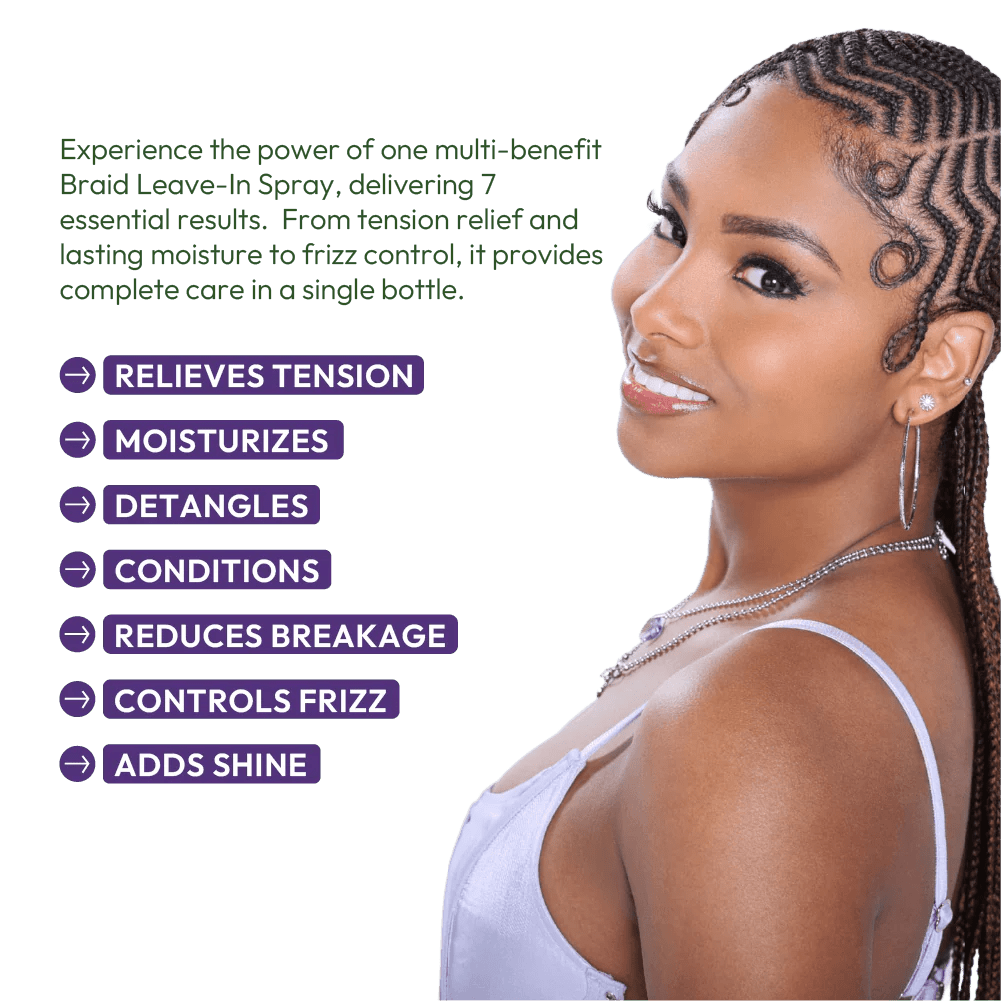 ORS Olive Oil Braidzone 7 - In - 1 Braid Leave In Spray – 8oz - Beauty Exchange Beauty Supply