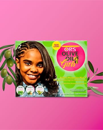 ORS Olive Oil Girls No - Lye Relaxer Kit – 1 Application - Beauty Exchange Beauty Supply