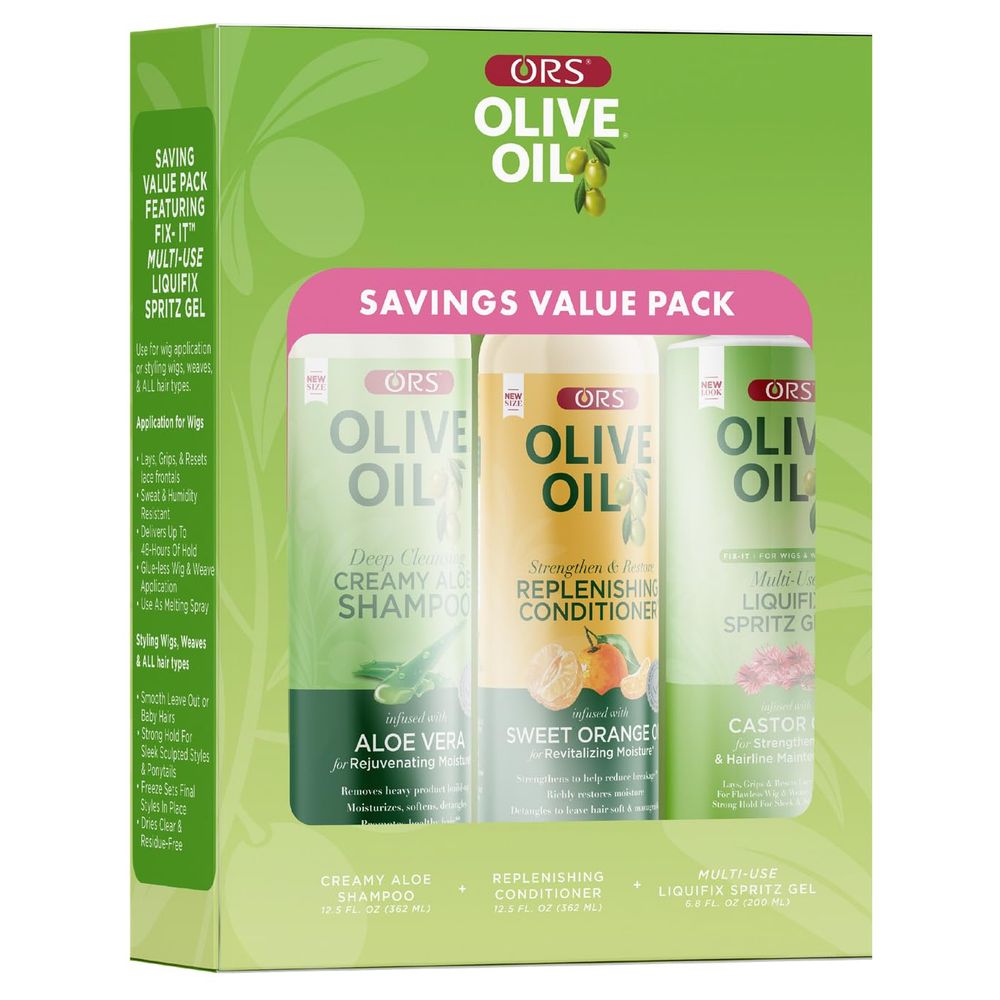 ORS Olive Oil Value Pack – Shampoo & Conditioner Bundle - Beauty Exchange Beauty Supply