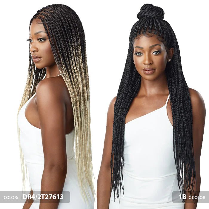 Outre 13x4 Lace Frontal Synthetic Wig - Knotless Square Part Braids - Beauty Exchange Beauty Supply