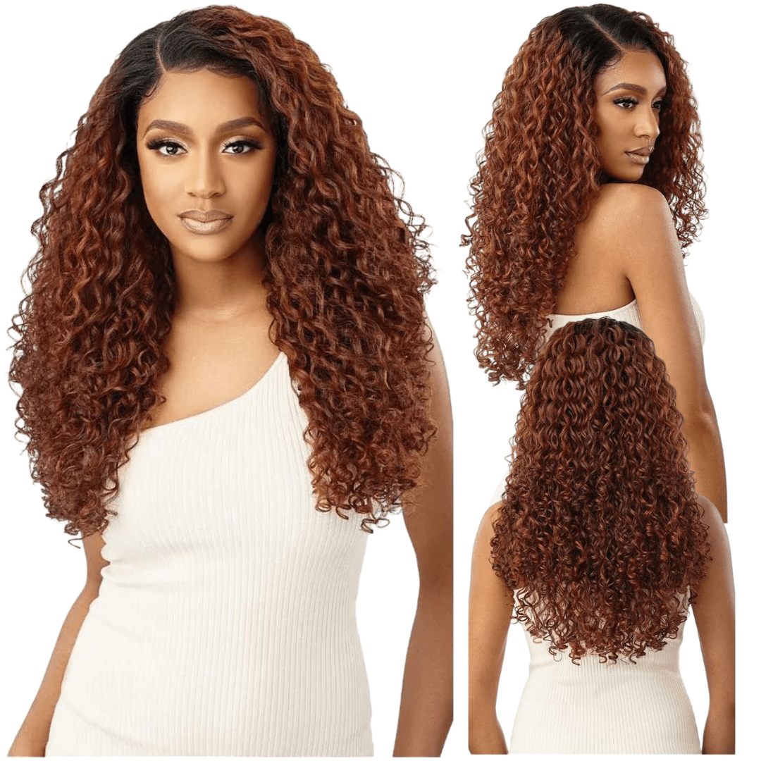 Outre 360 13x6 100% Human Hair Blend HD Lace Front Wig - Tasira - Beauty Exchange Beauty Supply