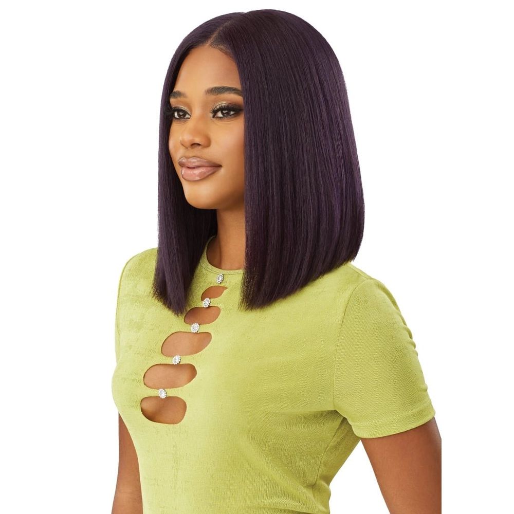 Outre 6x5 Pre - Cut Lace Closure Wig - HHB - Yaki Straight Bob 14" - Beauty Exchange Beauty Supply