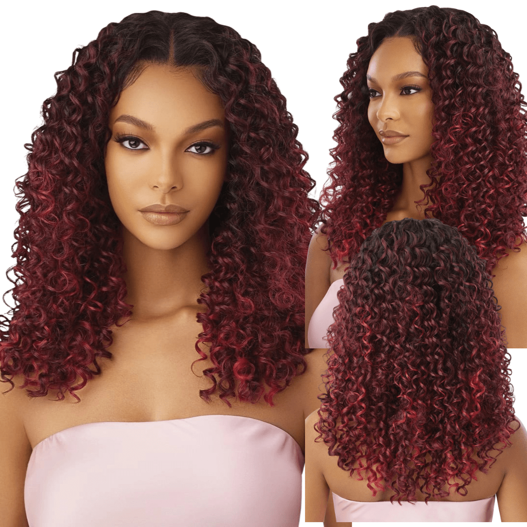 Outre Airtied HD Lace Wig - Dominican Curly 22” - Beauty Exchange Beauty Supply