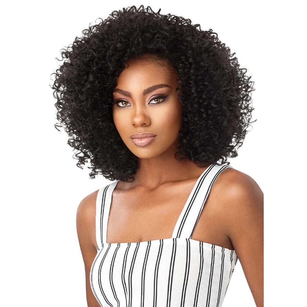 Outre Big Beautiful Hair Half Wig – 3A Passion Curl | Natural Texture, Soft Volume & Secure Fit - Beauty Exchange Beauty Supply