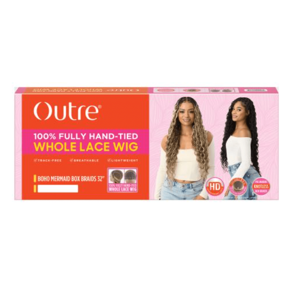 Outre Boho Glueless HD Lace Mermaid Box Braid Wig - 32" - Beauty Exchange Beauty Supply