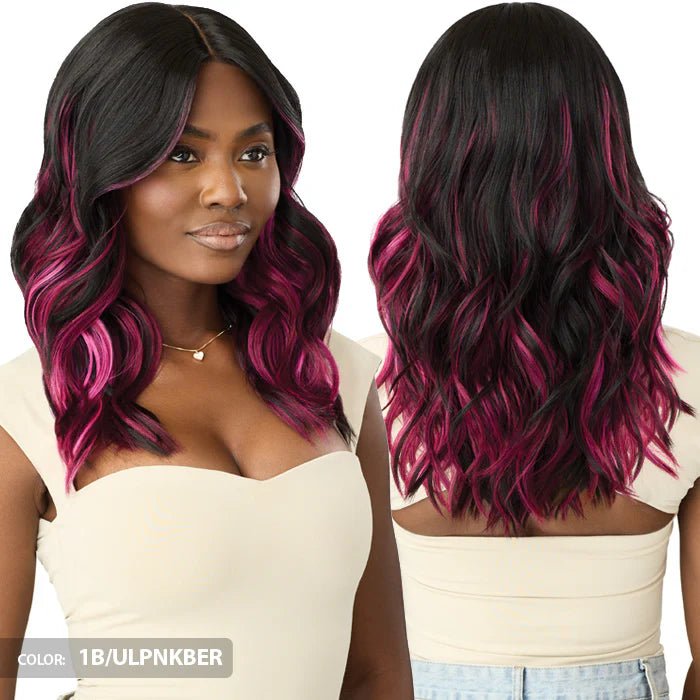 Outre Color Bomb Glueless HD Lace Wig – CB 101 Vibrant Blend - Beauty Exchange Beauty Supply