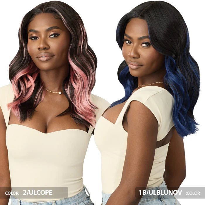 Outre Color Bomb Glueless HD Lace Wig – CB 101 Vibrant Blend - Beauty Exchange Beauty Supply