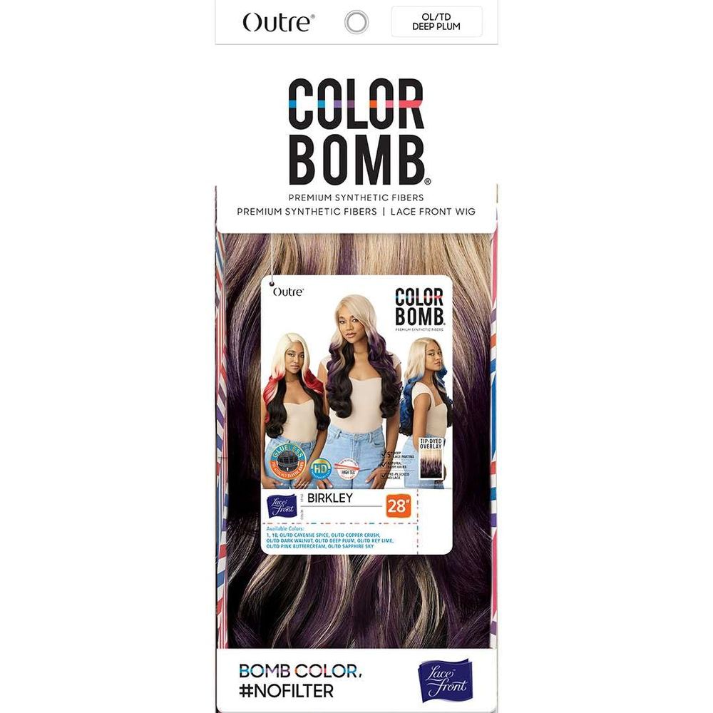 Outre Color Bomb Synthetic Lace Front Wig - Birkley - Beauty Exchange Beauty Supply