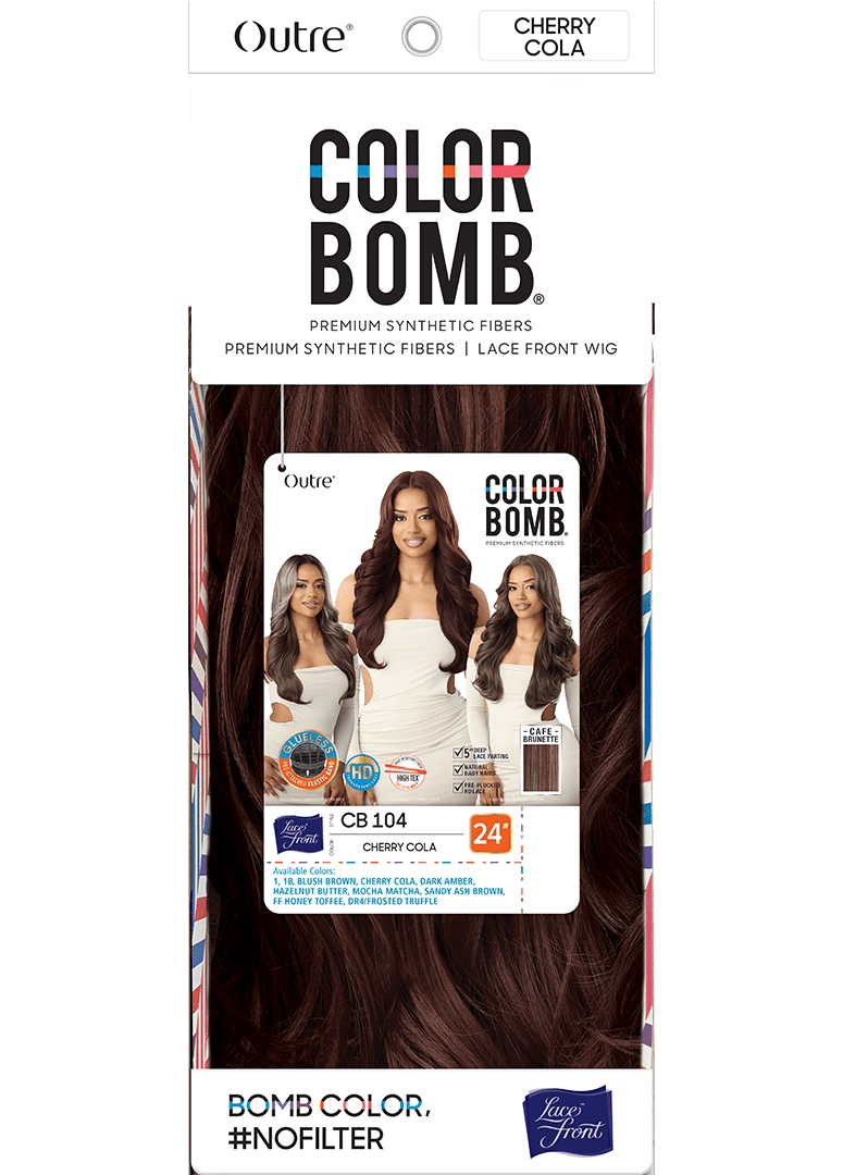 Outre Color Bomb Synthetic Lacefront Wig - CB 104 - Beauty Exchange Beauty Supply