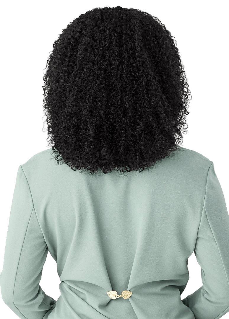 Outre EverRoot 100% Unprocessed Human Hair Half Wig - HH - Water Curls 14” - Beauty Exchange Beauty Supply