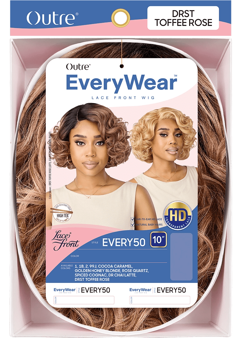 Outre Everywear Synthetic HD Lace Front Wig - Every 50 - Beauty Exchange Beauty Supply