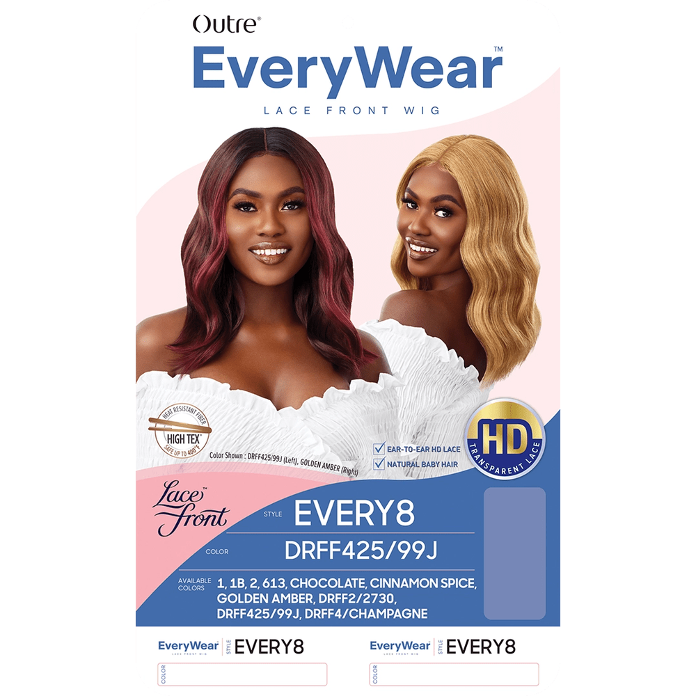 Outre EveryWear Synthetic HD Lace Front Wig - Every 8 - Beauty Exchange Beauty Supply