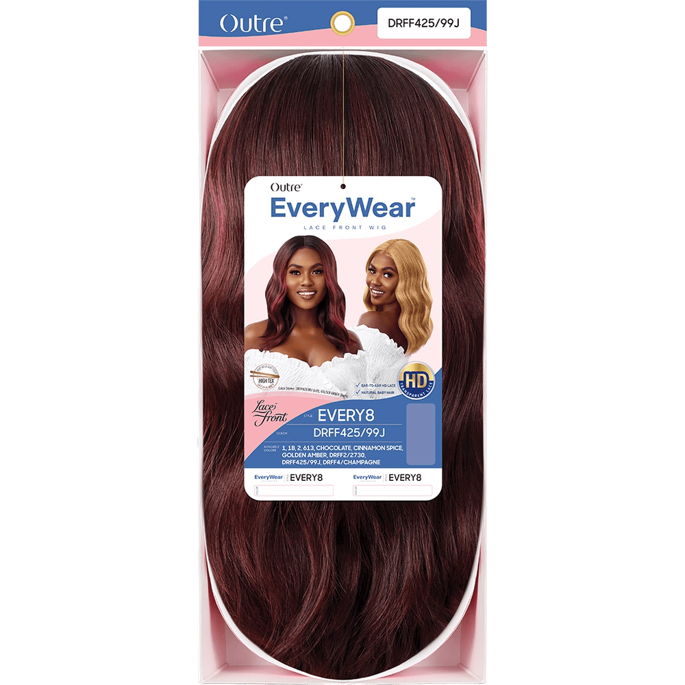 Outre EveryWear Synthetic HD Lace Front Wig - Every 8 - Beauty Exchange Beauty Supply