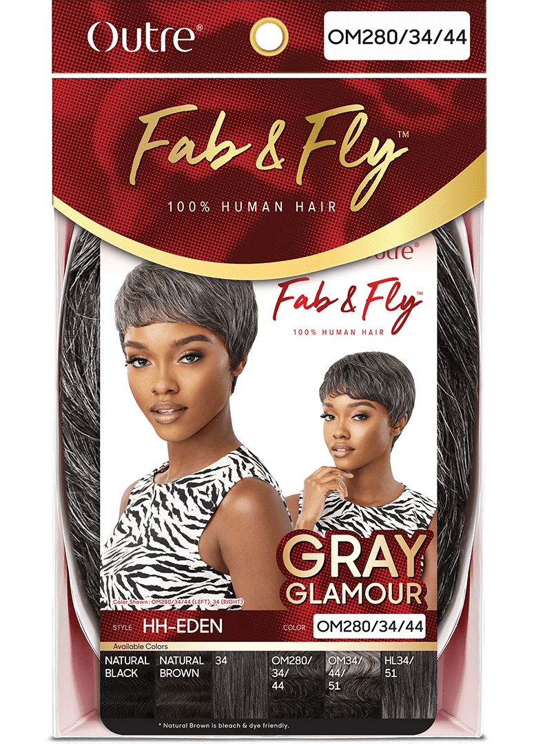 Outre Fab & Fly 100% Unprocessed Human Hair Full Wig - HH EDEN - Beauty Exchange Beauty Supply