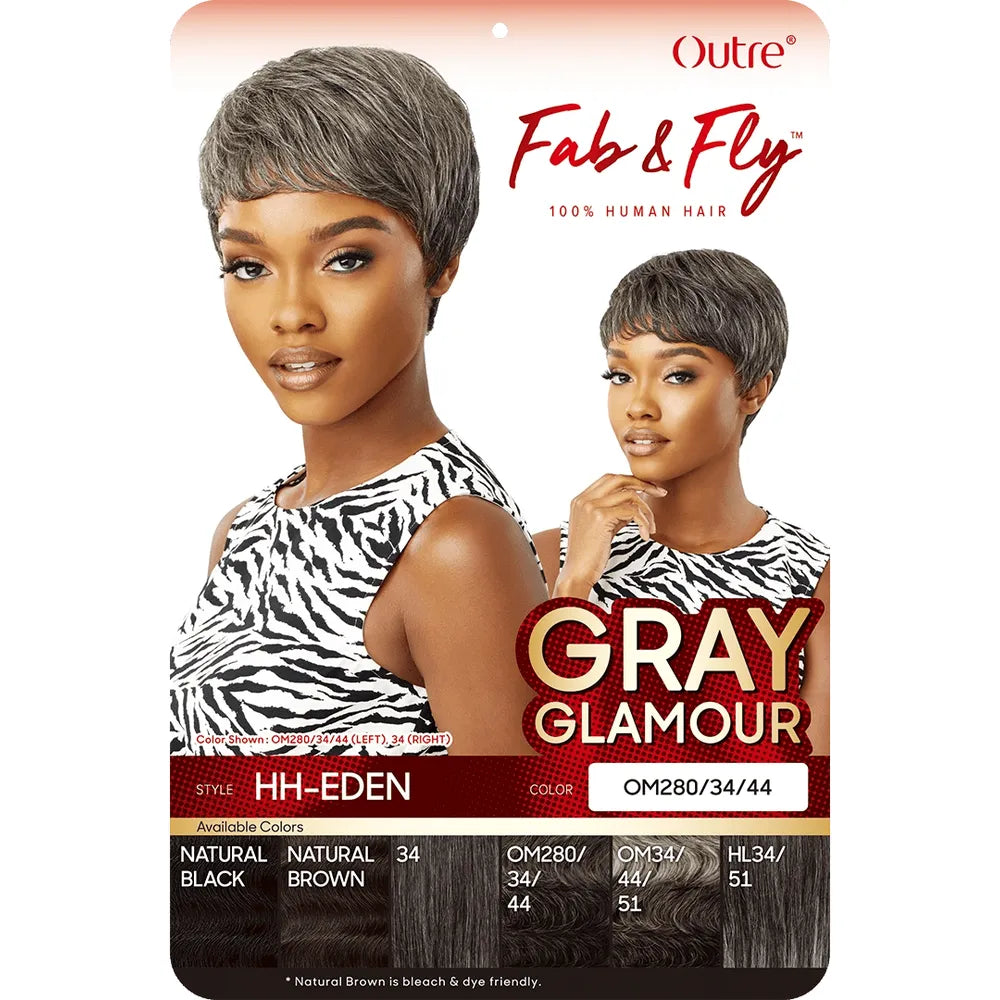 Outre Fab & Fly 100% Unprocessed Human Hair Full Wig - HH EDEN - Beauty Exchange Beauty Supply