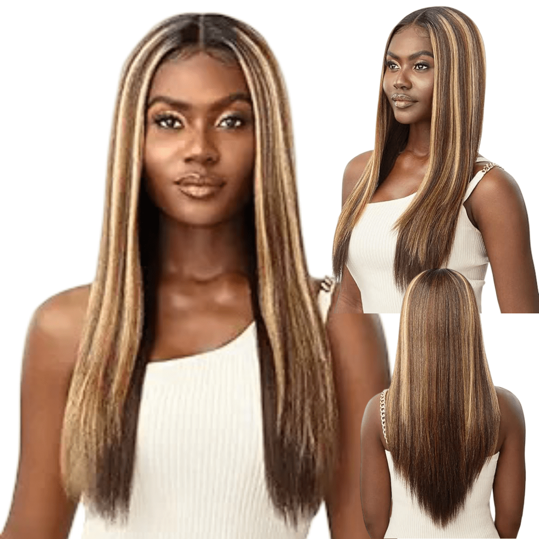 Outre Lace Front Deluxe HD Synthetic Lace Front Wig - Elya - Beauty Exchange Beauty Supply