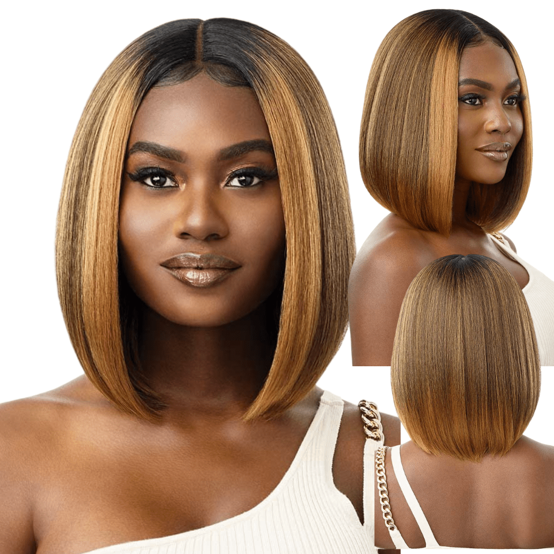 Outre Lace Front Deluxe Premium Synthetic HD Lace Front Wig - Collina 12" - Beauty Exchange Beauty Supply