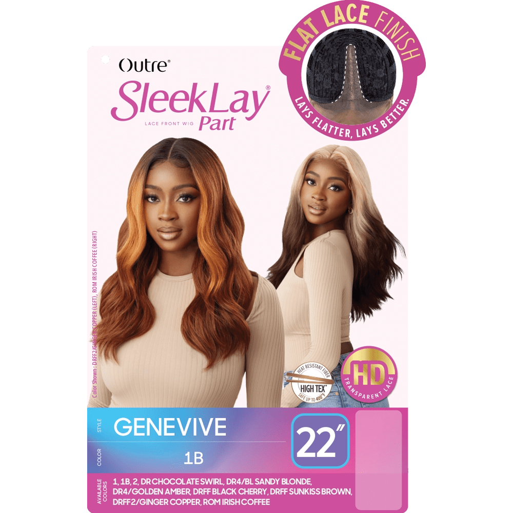 Outre Lace Front HD Synthetic SleekLay Wig - Genevive - Beauty Exchange Beauty Supply