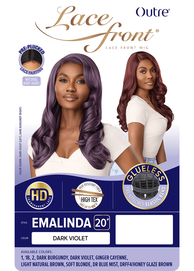 Outre Lace Front HD Synthetic Wig – Emalinda - Beauty Exchange Beauty Supply