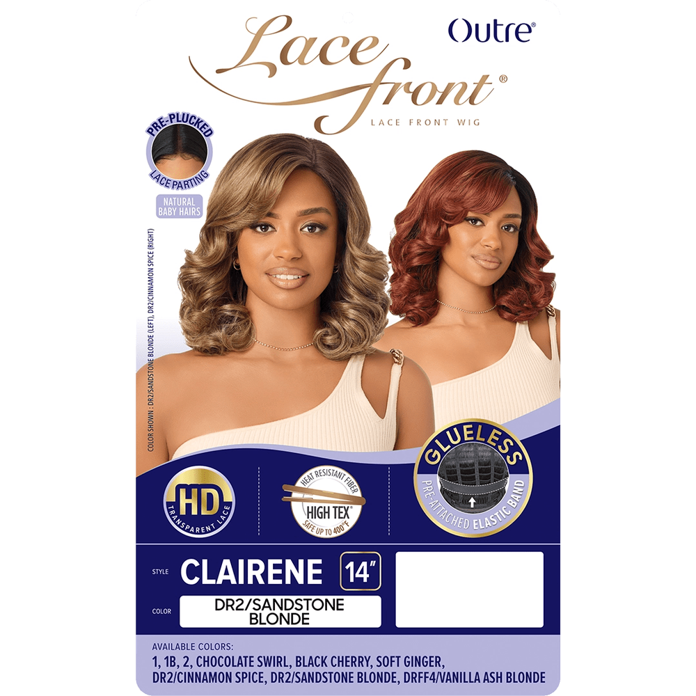 Outre Lace Front Synthetic HD Lace Front Wig – Clairene - Beauty Exchange Beauty Supply