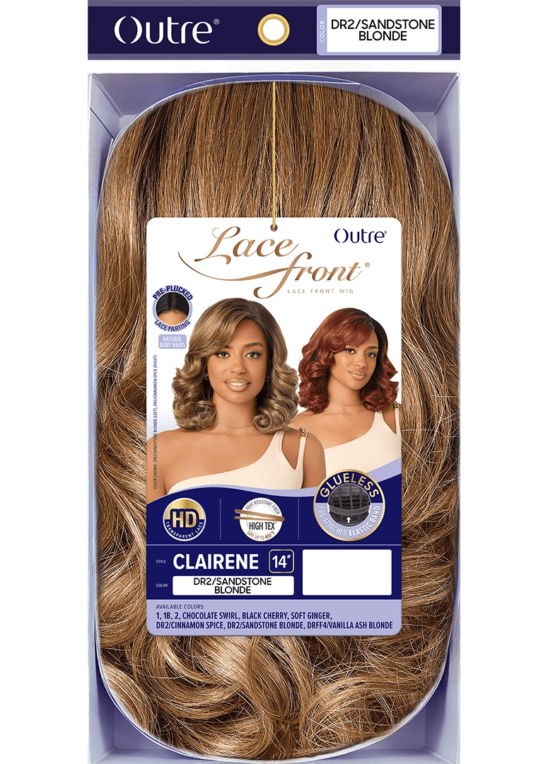 Outre Lace Front Synthetic HD Lace Front Wig – Clairene - Beauty Exchange Beauty Supply