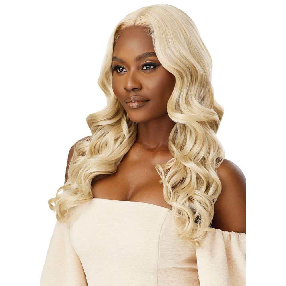 Outre Lace Front Synthetic HD Lace Wig – Haseena | Body Waves, Natural Part, HD Melt | 24” - Beauty Exchange Beauty Supply