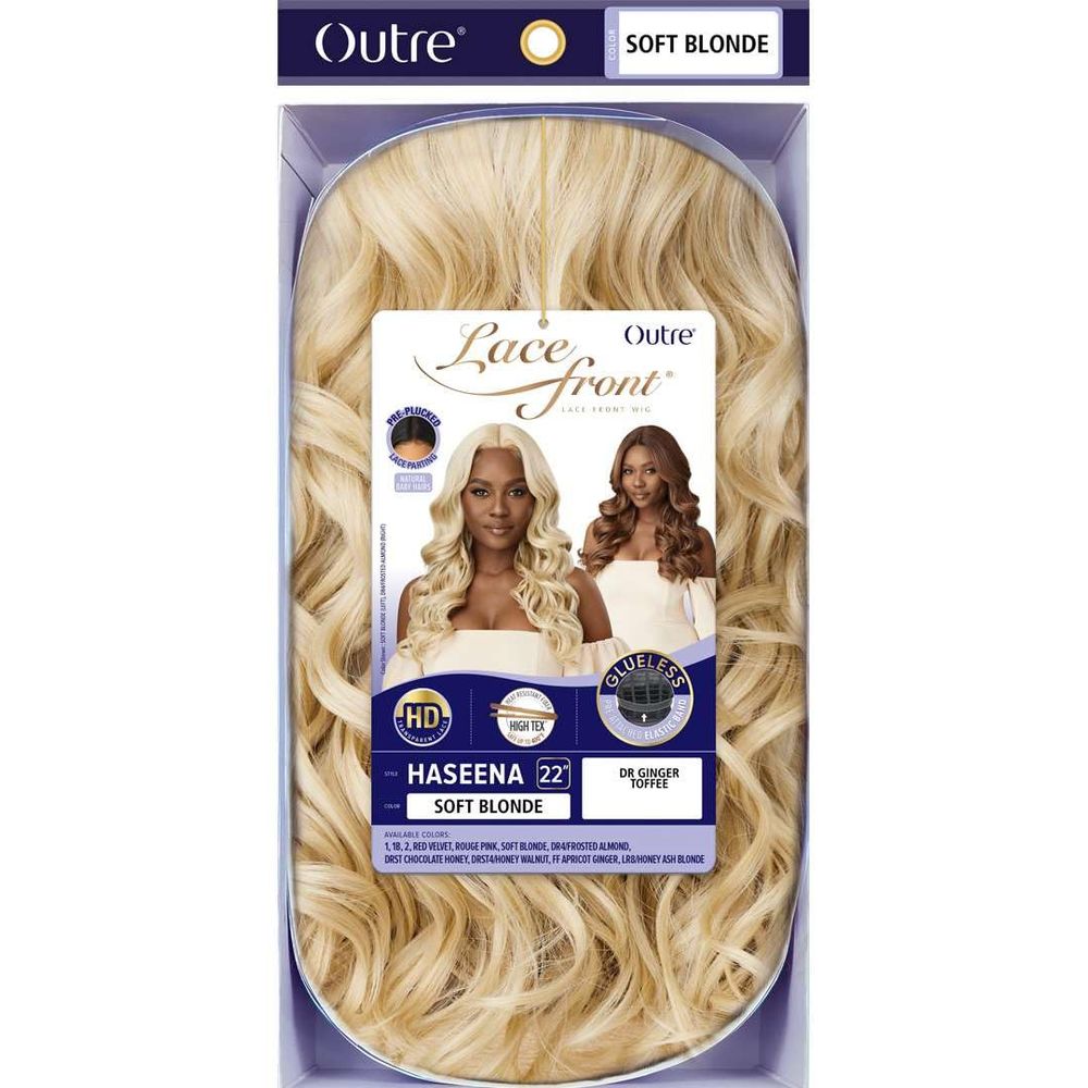 Outre Lace Front Synthetic HD Lace Wig – Haseena | Body Waves, Natural Part, HD Melt | 24” - Beauty Exchange Beauty Supply