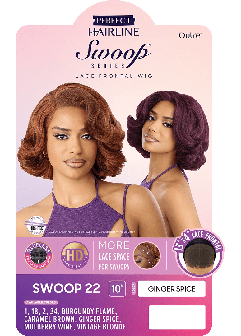 Outre Lace Front Wig Perfect Hair Line 13X4 - Swoop 22 - Beauty Exchange Beauty Supply