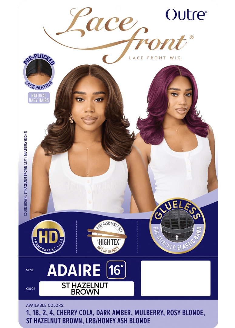 Outre Lace Frontal HD Sythetic Lace Front Wig - Adaire - Beauty Exchange Beauty Supply