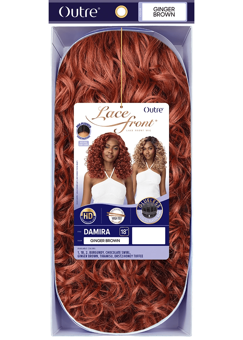 Outre Lace Frontal HD Sythetic Lace Front Wig - Damira - Beauty Exchange Beauty Supply