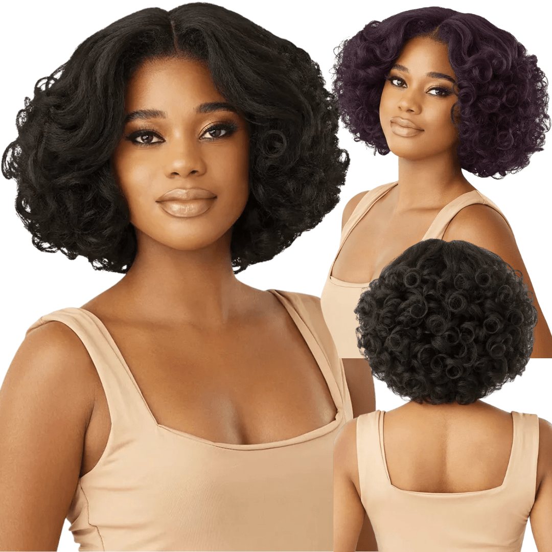 Outre Melted Hairline Kinky Soft Edges HD Lace Front Wig - Kinky Soft 5 - Beauty Exchange Beauty Supply