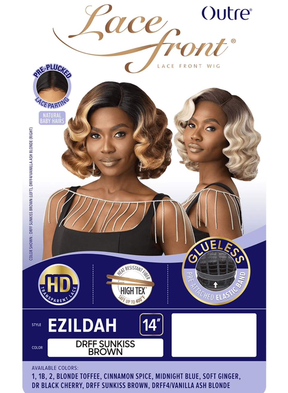 Outre Melted Hairline Lace Front Wig – Ezildah - Beauty Exchange Beauty Supply