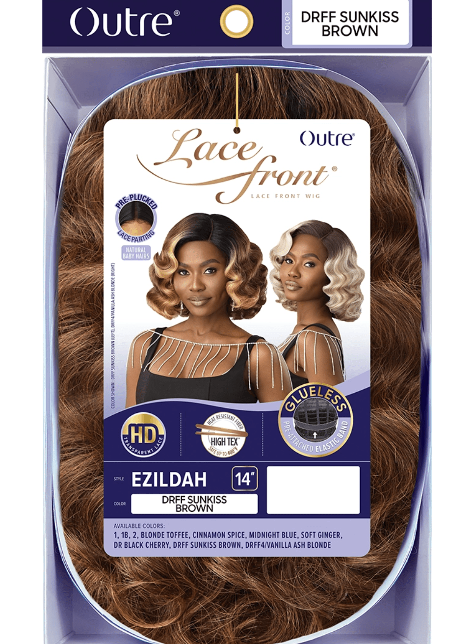 Outre Melted Hairline Lace Front Wig – Ezildah - Beauty Exchange Beauty Supply