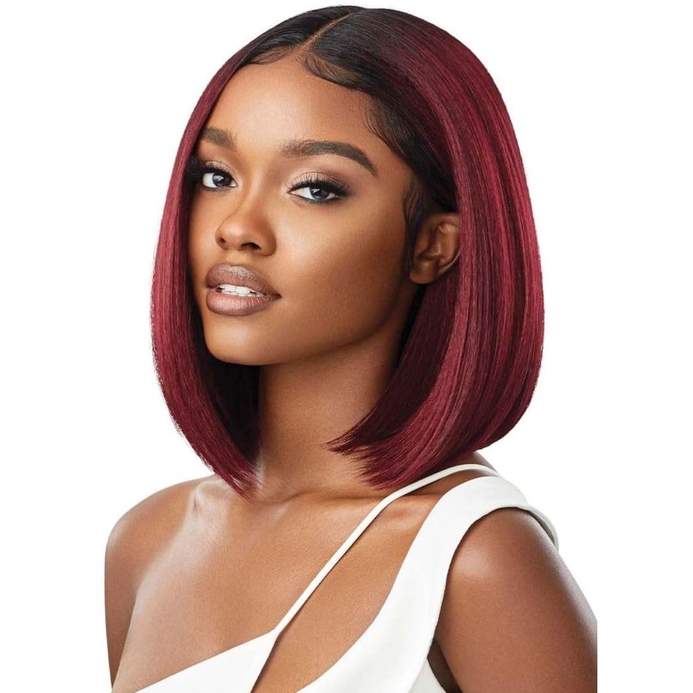 Outre Melted Hairline Lace Front Wig – Isabella | Sleek Layers, Natural Melt | 20” - Beauty Exchange Beauty Supply