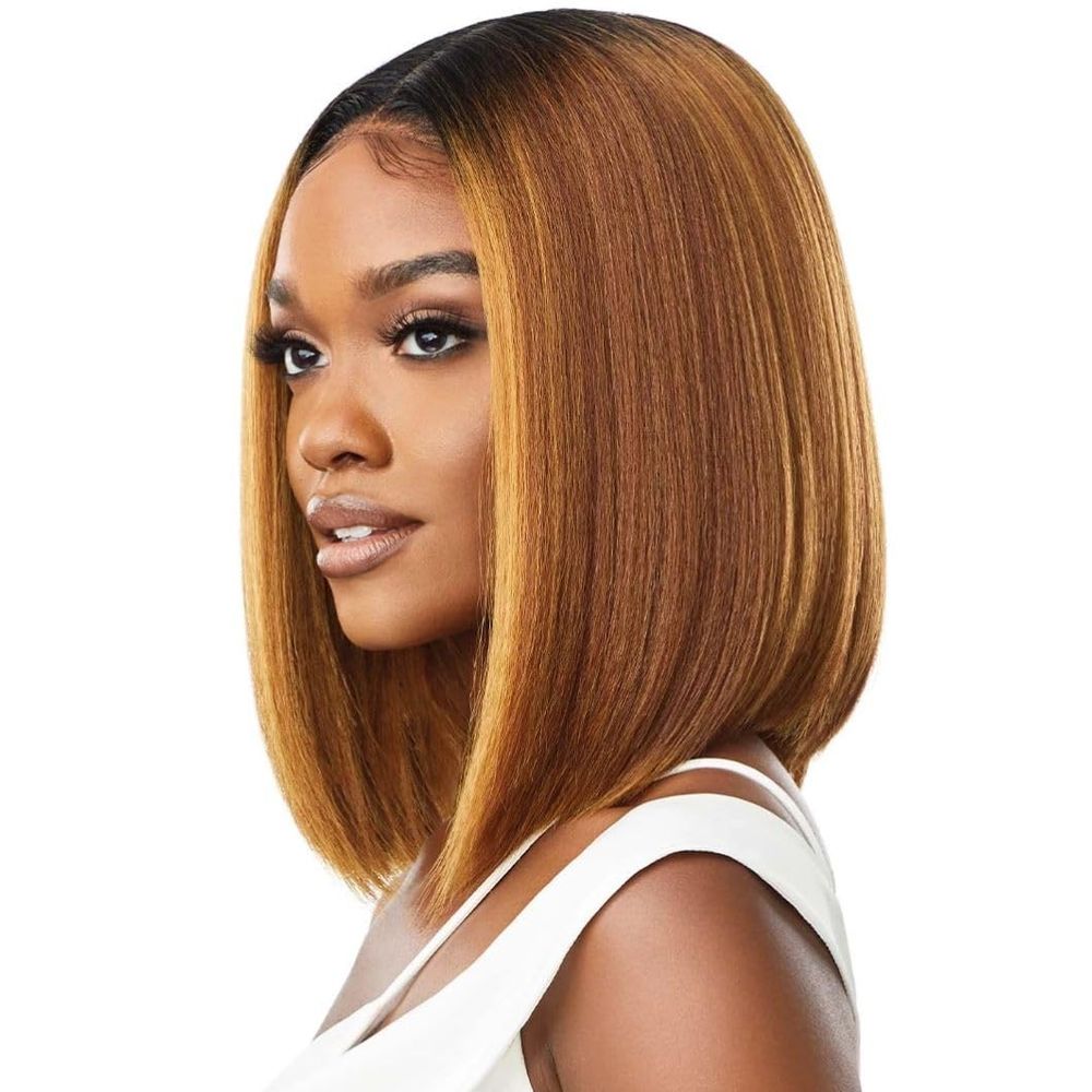 Outre Melted Hairline Lace Front Wig – Isabella | Sleek Layers, Natural Melt | 20” - Beauty Exchange Beauty Supply