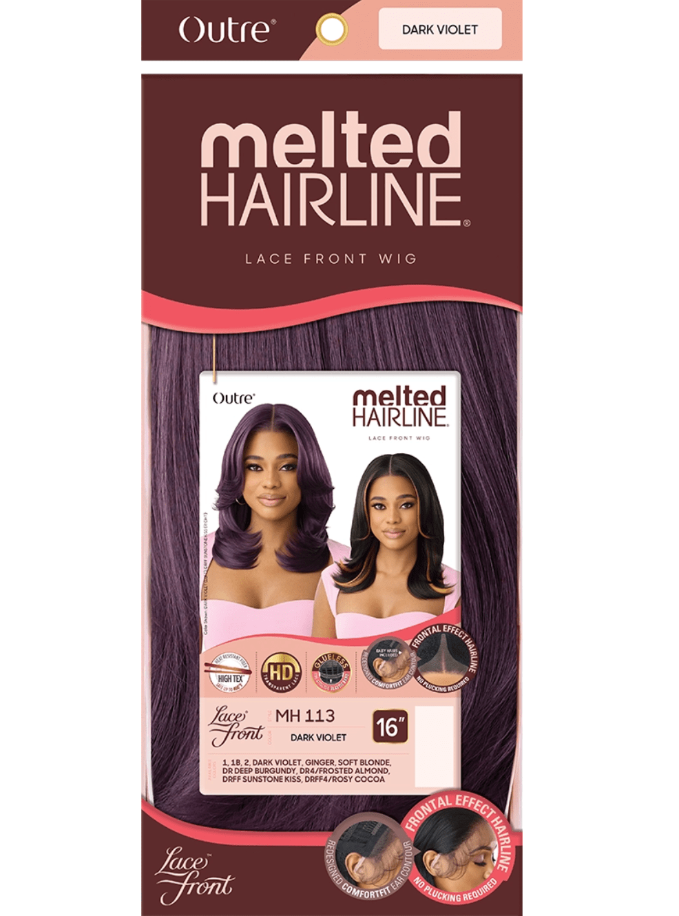 Outre Melted Hairline Lace Front Wig – MH 113 - Beauty Exchange Beauty Supply
