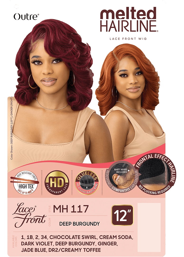 Outre Melted Hairline Lace Front Wig – MH 117 - Beauty Exchange Beauty Supply