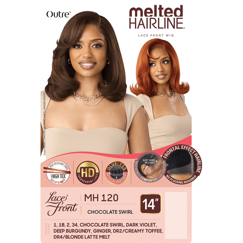 Outre Melted Hairline Lace Front Wig – MH 120 - Beauty Exchange Beauty Supply