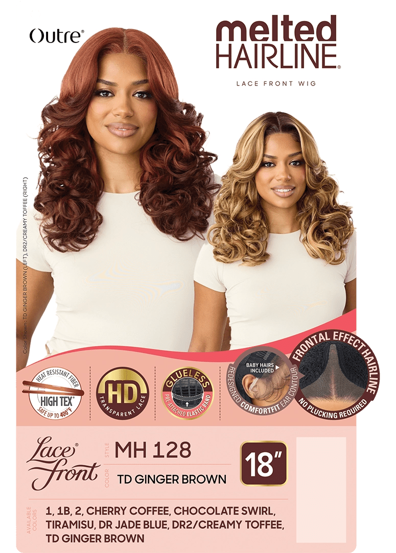 Outre Melted Hairline Lace Front Wig – MH 128 - Beauty Exchange Beauty Supply