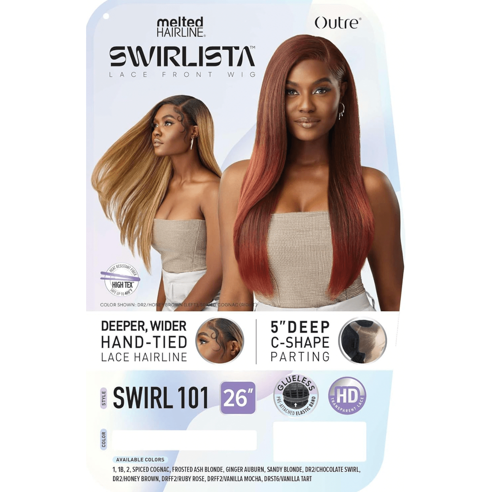 Outre Melted Hairline Lace Front Wig – Swirlista 101 - Beauty Exchange Beauty Supply